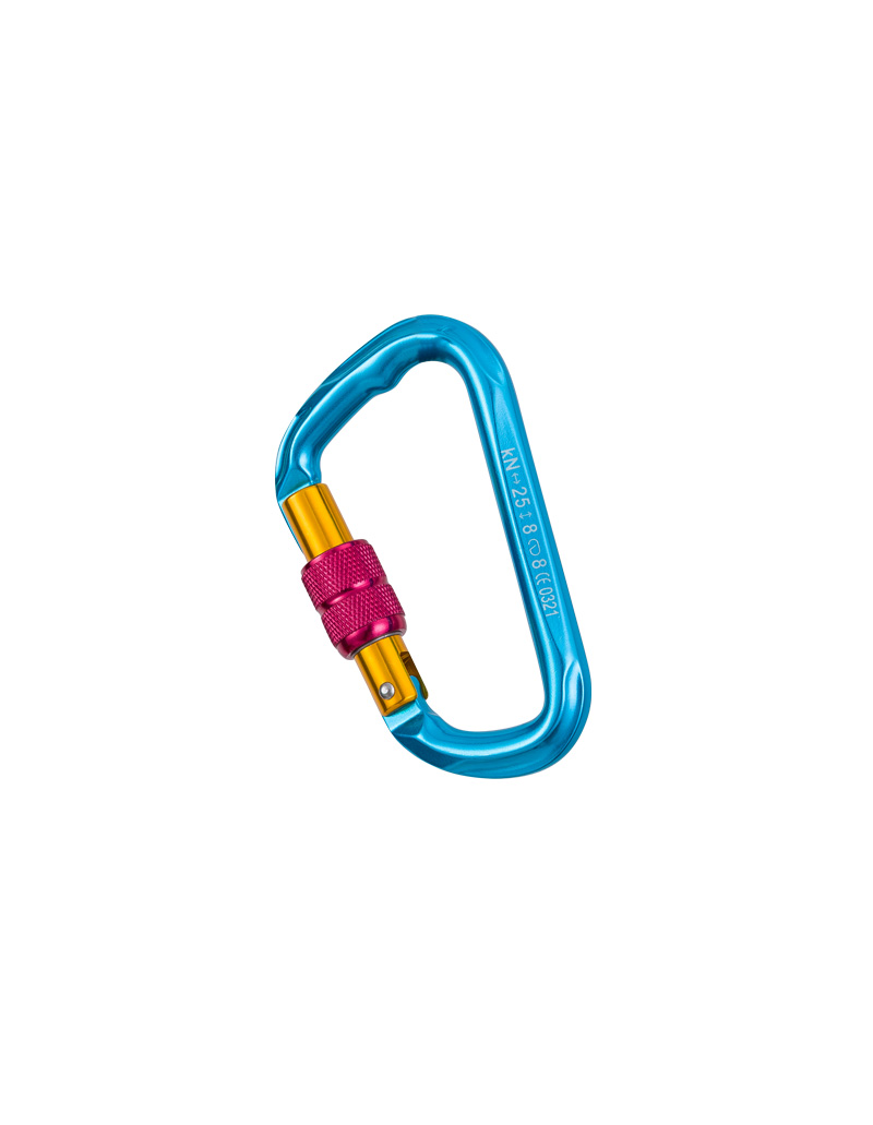 Aluminium screwgate carabiner HT-R07