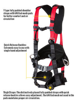 full body industrial safety belt HT-330