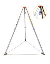The Rescue Tripod is made from cast aluminium and is lightweight and compact